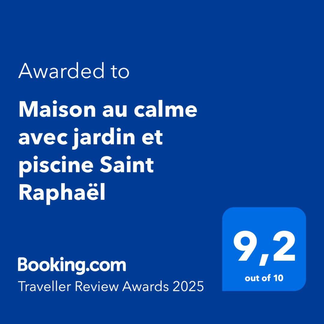 Maison Au Calme Avec Jardin Et Piscine Saint Raphael Экстерьер фото